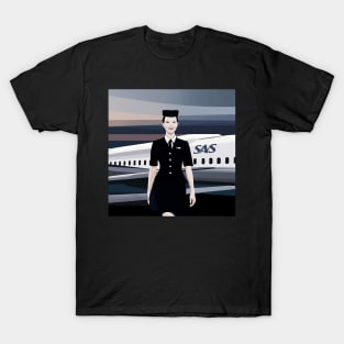 scandinavian stewardess T-Shirt